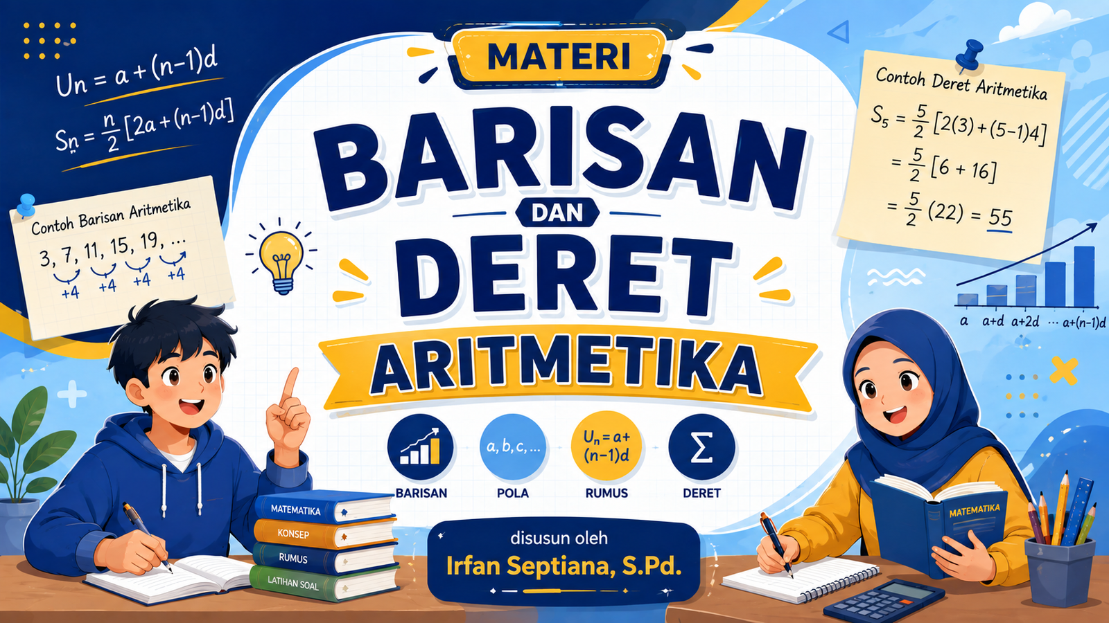Baris dan Deret Aritmatika