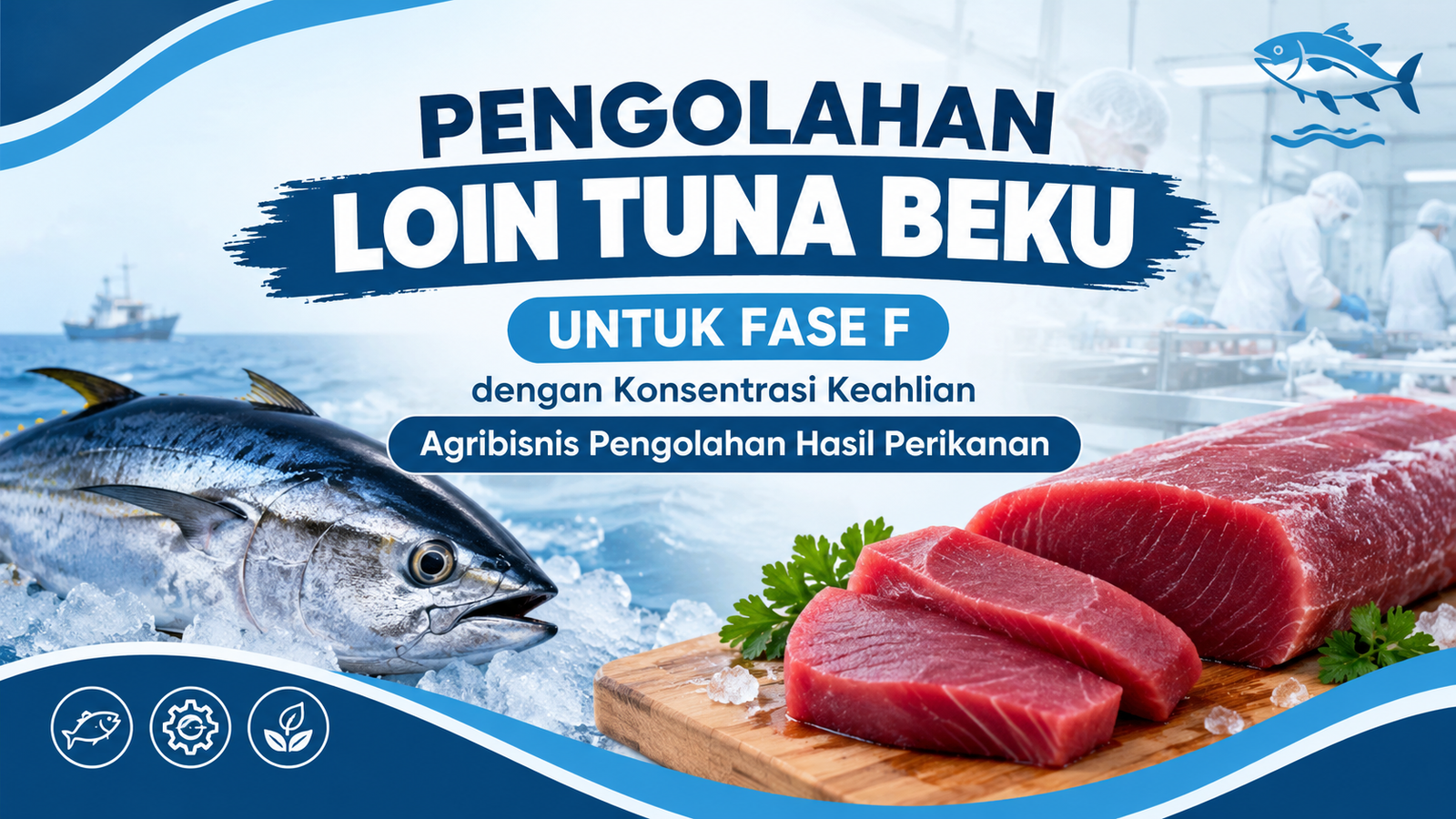 Produksi olahan segar beku dan pengalengan