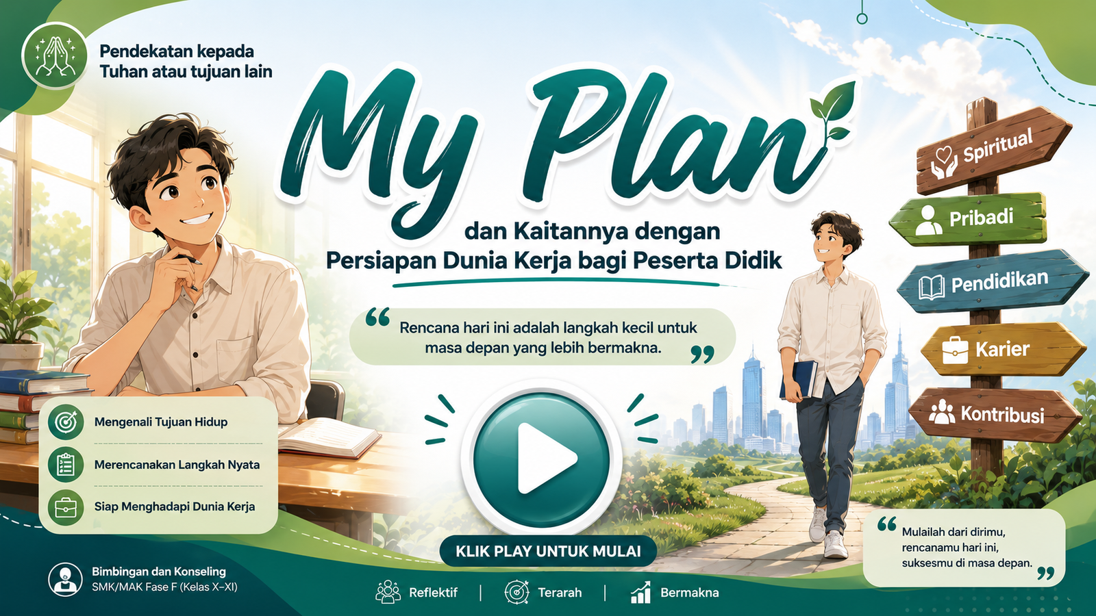 Arah dan Tujuan Hidup bagi Peserta Didik dan Kaitannya Persiapan Dunia Industri