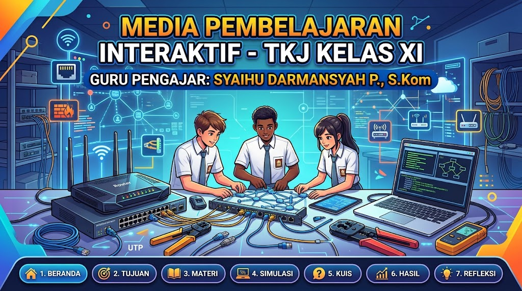 Media Pembelajaran Interaktif TKJ 